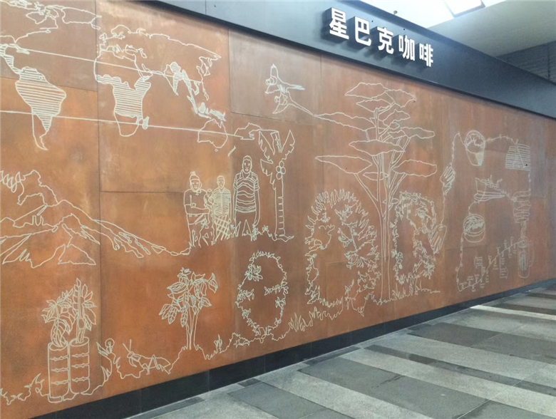 高唐耐候钢幕墙